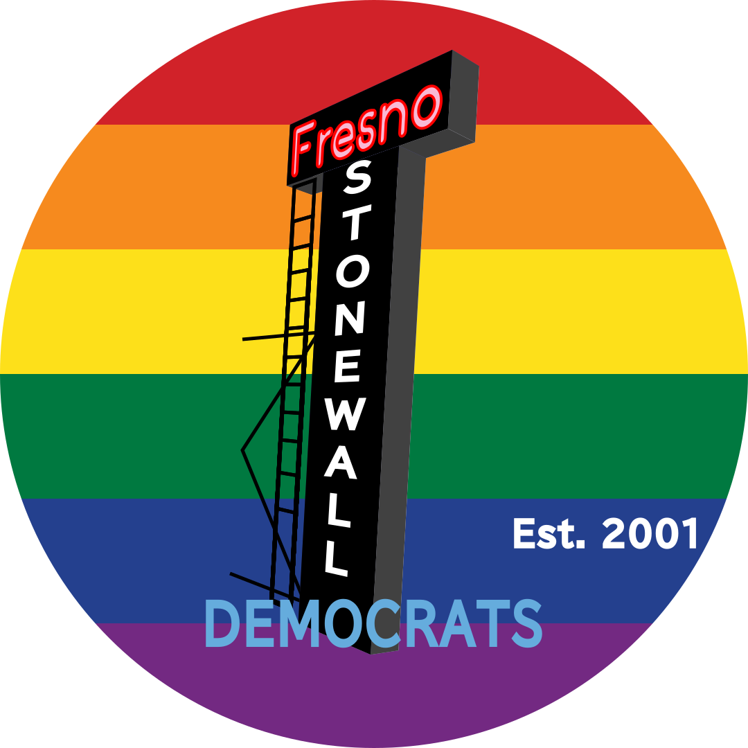 Fresno Stonewall Democrats logo